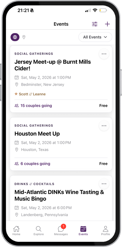 DINK Social — community
